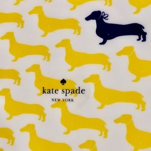 Kate Spade Lenox Wickford dachshund plates